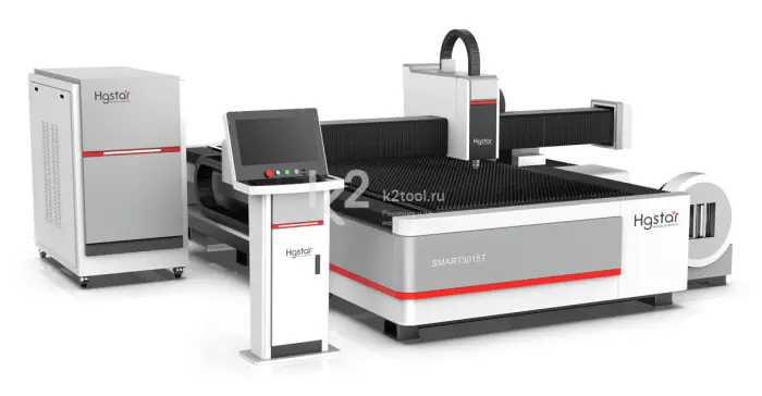 Комбинированный станок лазерной резки HGTECH серии SMART T с одним столом