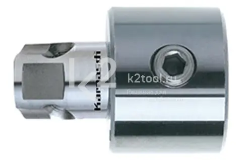 Адаптер с хвостовиком Weldon + Nitto / Universal 19 мм для корончатых сверл, Karnasch арт. 20.1234