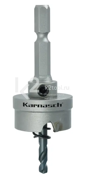 Твердосплавная коронка по металлу Karnasch Extra Easy-Cut в сборе, арт. 20.1025