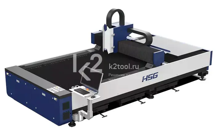 Экономичный лазерный станок HSG Laser серии C для резки листов металла
