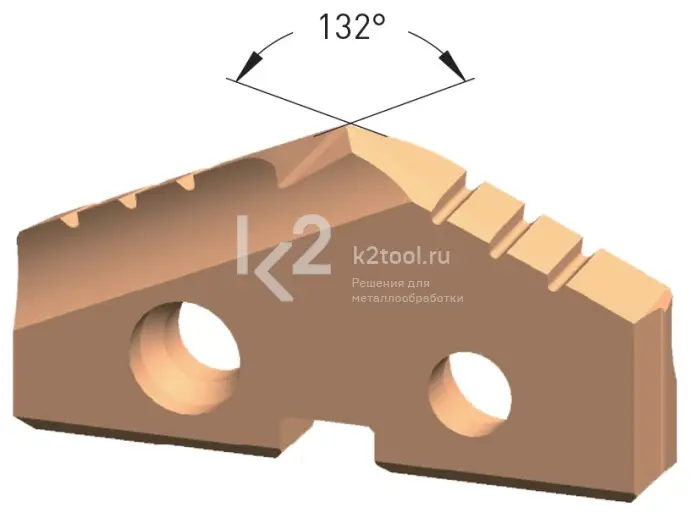 Сменная пластина из порошковой стали, покрытие Steel-Tec, Karnasch, арт. 22.2010