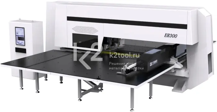 Комбинированный пробивной станок с лазерной резкой Dardontech COMBI D-ERL 300